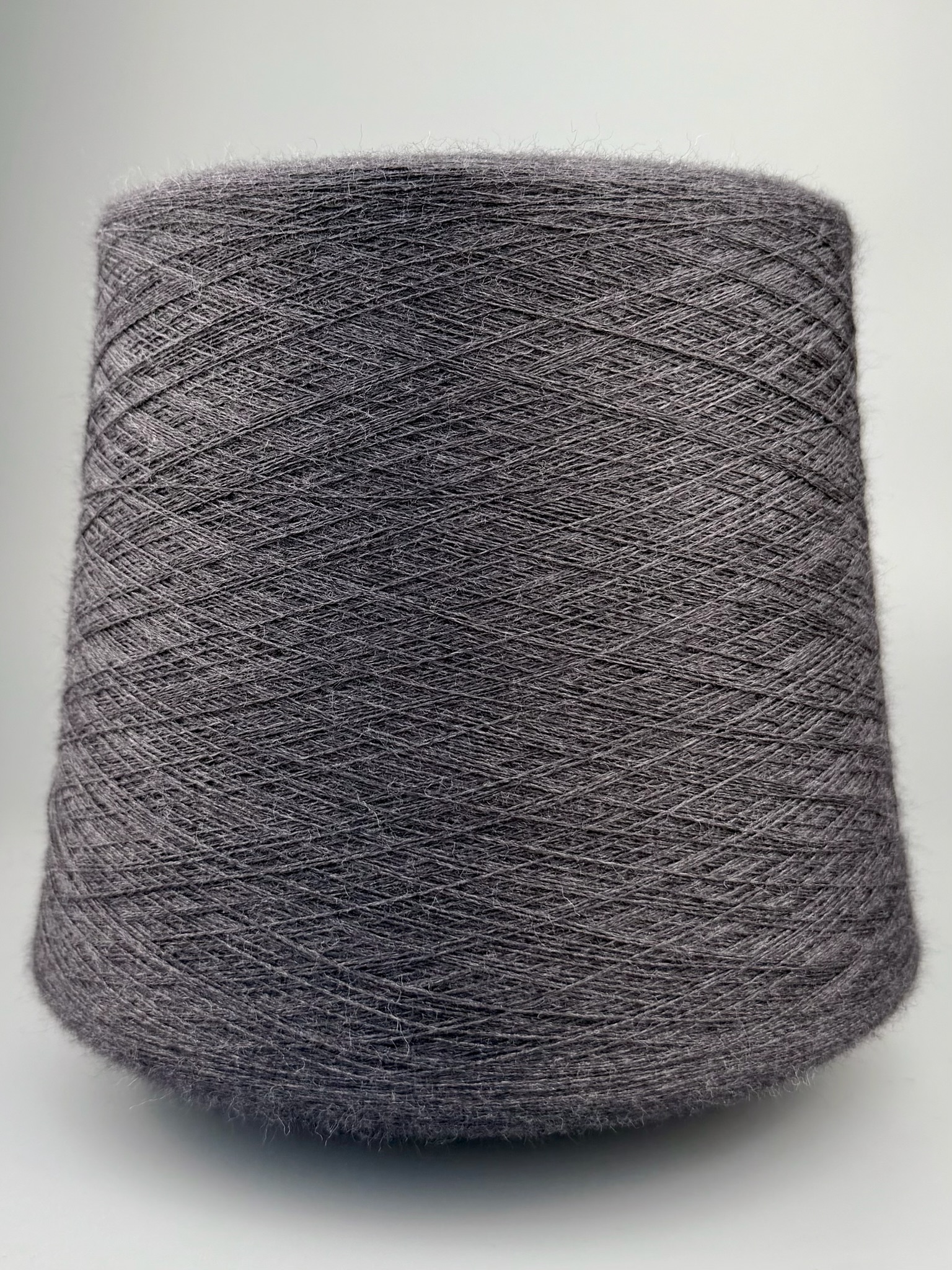Zegna Baruffa Cashwool 2/48 – Extrafeines Merinogarn Anthrazit melange 420964 foto 2